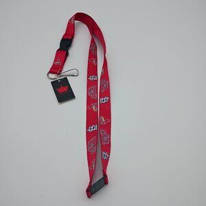 Lanyard Neck Clip Keychain  St Louis Cardinals
